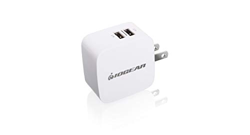 IOGear GPAW2U4 - GEARPOWER DUAL USB 4.2A (20W) WALL CHARGER
