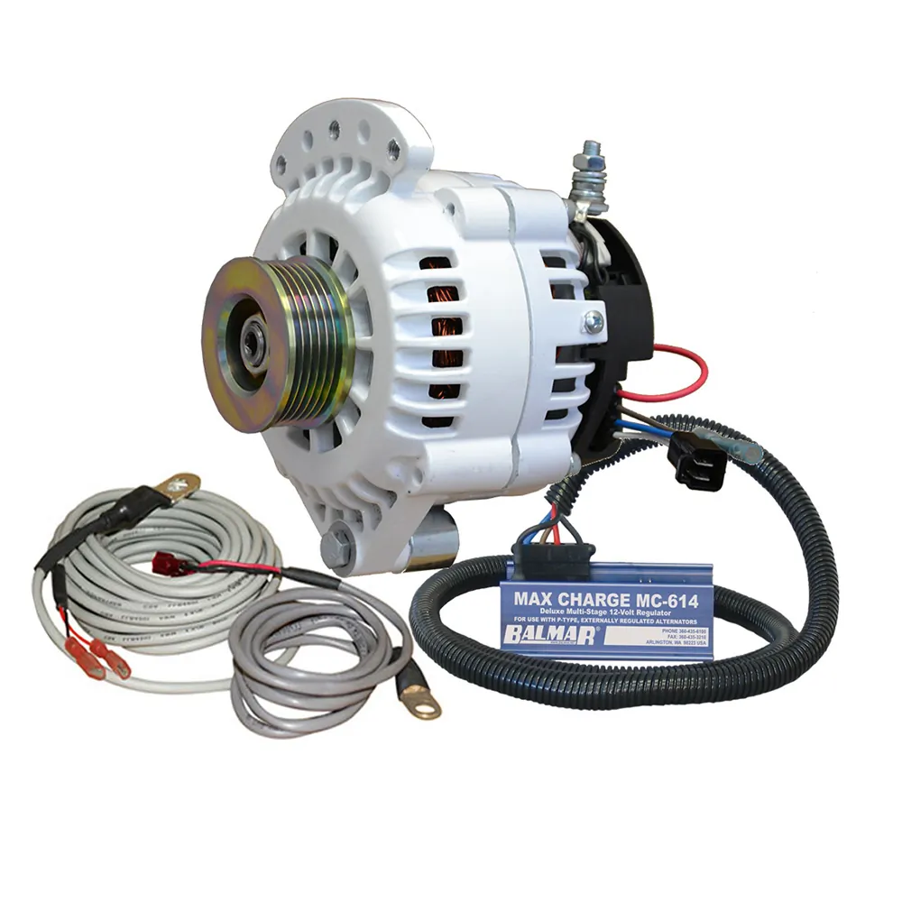 Balmar 621-VUP-MC-100-K6 — Balmar 100AMP 12V Alternator Kit with Regulator & Sensors