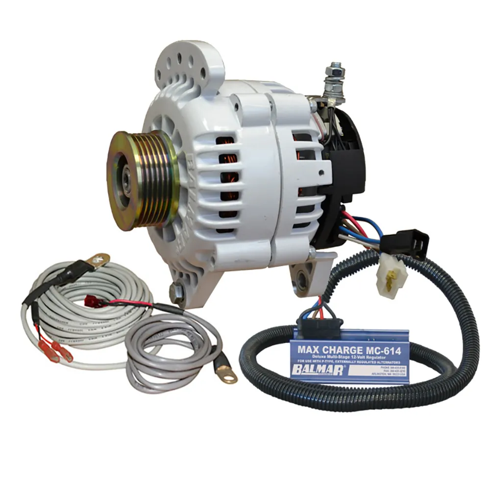 Balmar 60-YP-MC-100-K6 — Balmar 100 AMP 12V Alternator Kit with Regulator & Sensor