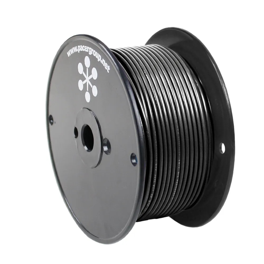 Pacer Group WUL16BK-250 — Pacer 16 AWG Black Marine Wire - 250 Feet