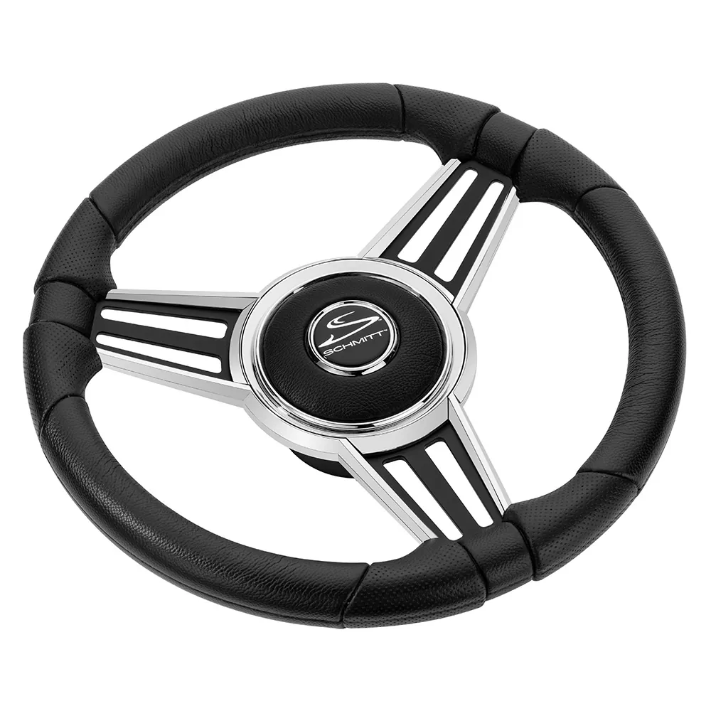 Schmitt & Ongaro Marine PU301404-44 — Schmitt & Ongaro PU30 14" Black Polyurethane Wheel