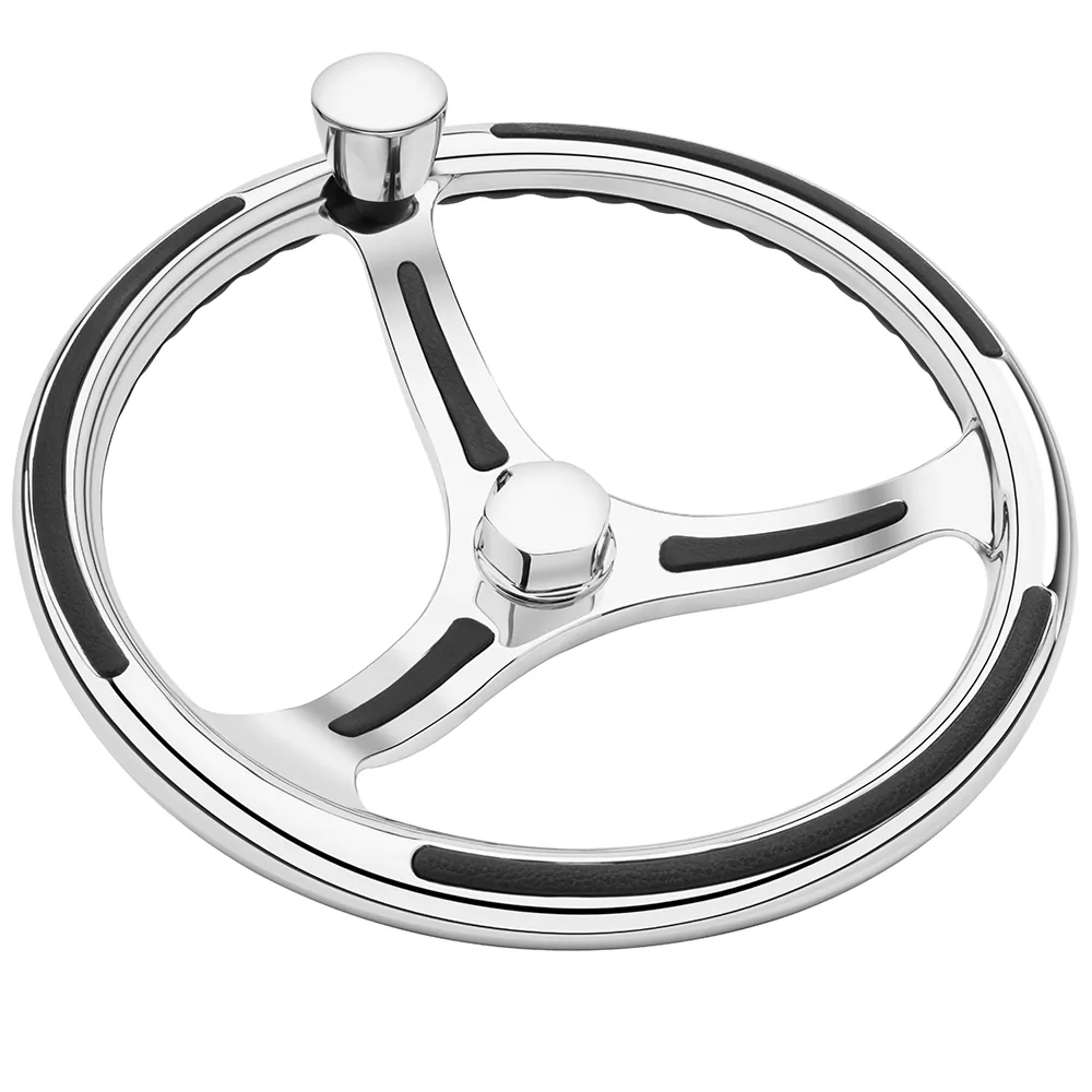 Schmitt & Ongaro Marine 7401321FGK-R — Primus Model 740 - 13.5" Stainless Steel Steering Wheel