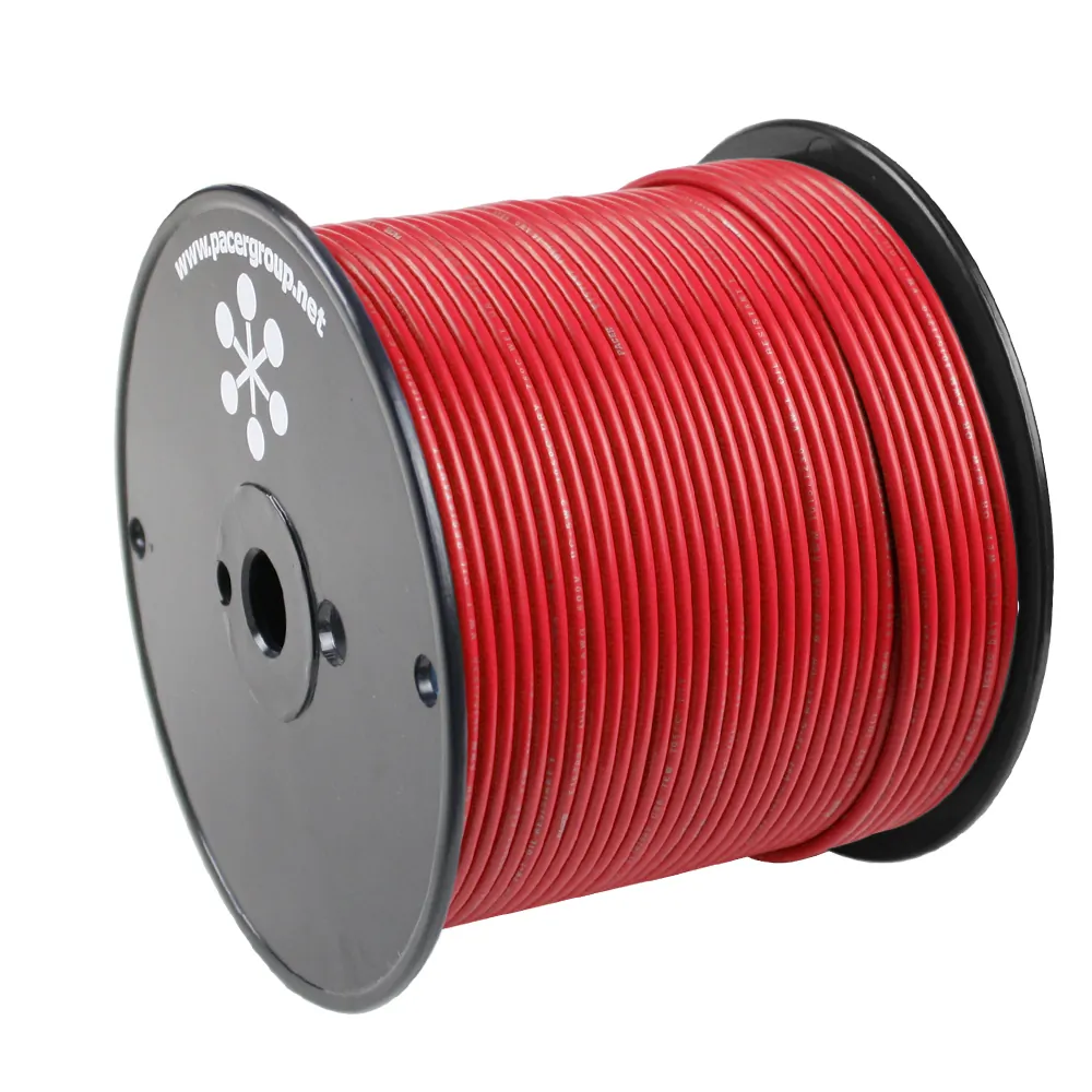 Pacer Group WUL18RD-500 — Pacer 18 AWG Red Marine Wire - 500 Feet