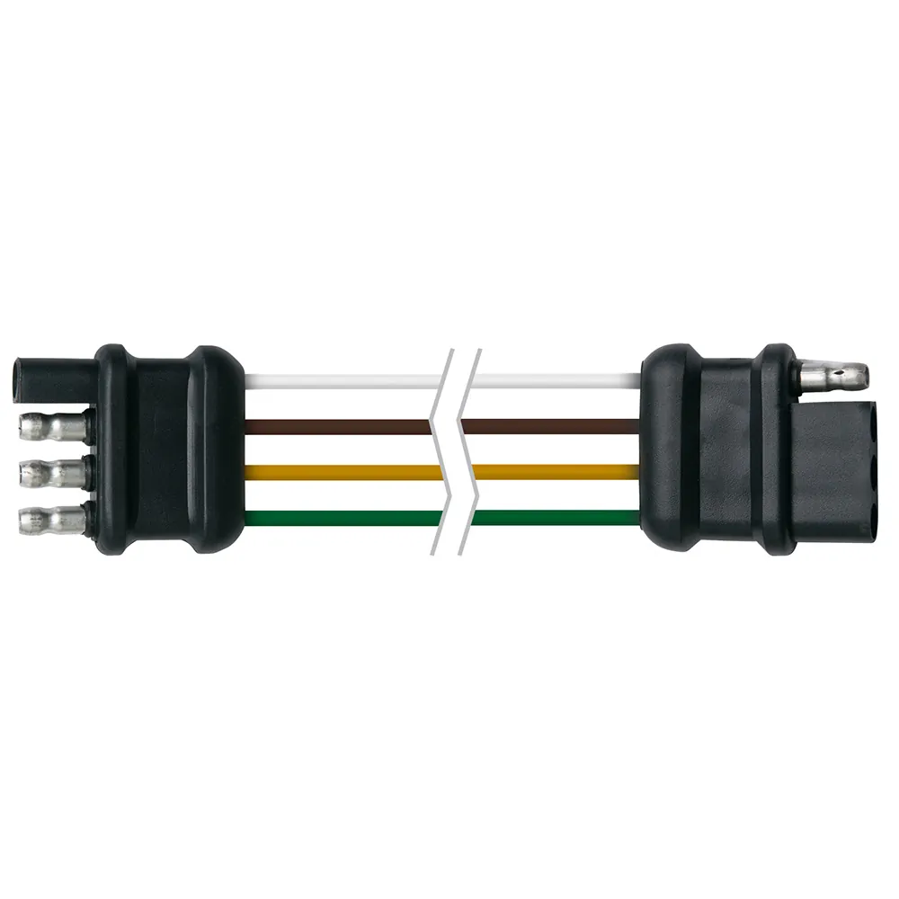 Ancor 249101 - Ancor 12 Flat 4-Wire Trailer Connector with EasyGrip