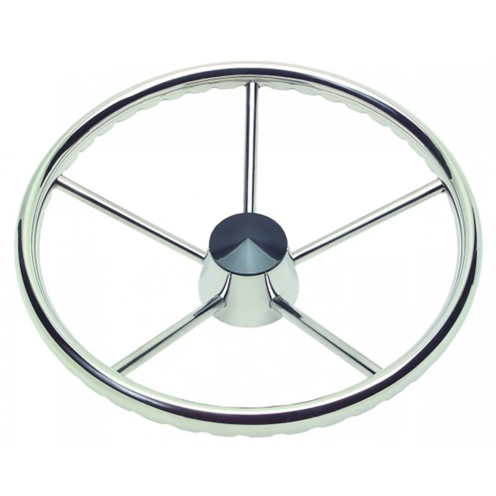 Schmitt & Ongaro Marine 1731521FGK-R — Schmitt & Ongaro 170 Finger Grip Destroyer 5-Spoke Wheel