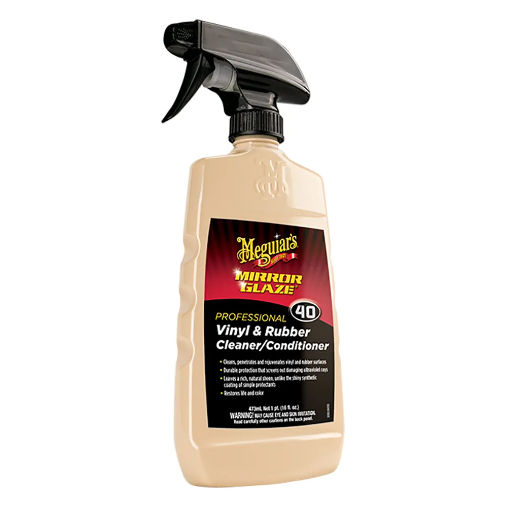 Meguiars M4016 — Meguiar's M40 Vinyl & Rubber Cleaner/Conditioner - 16oz