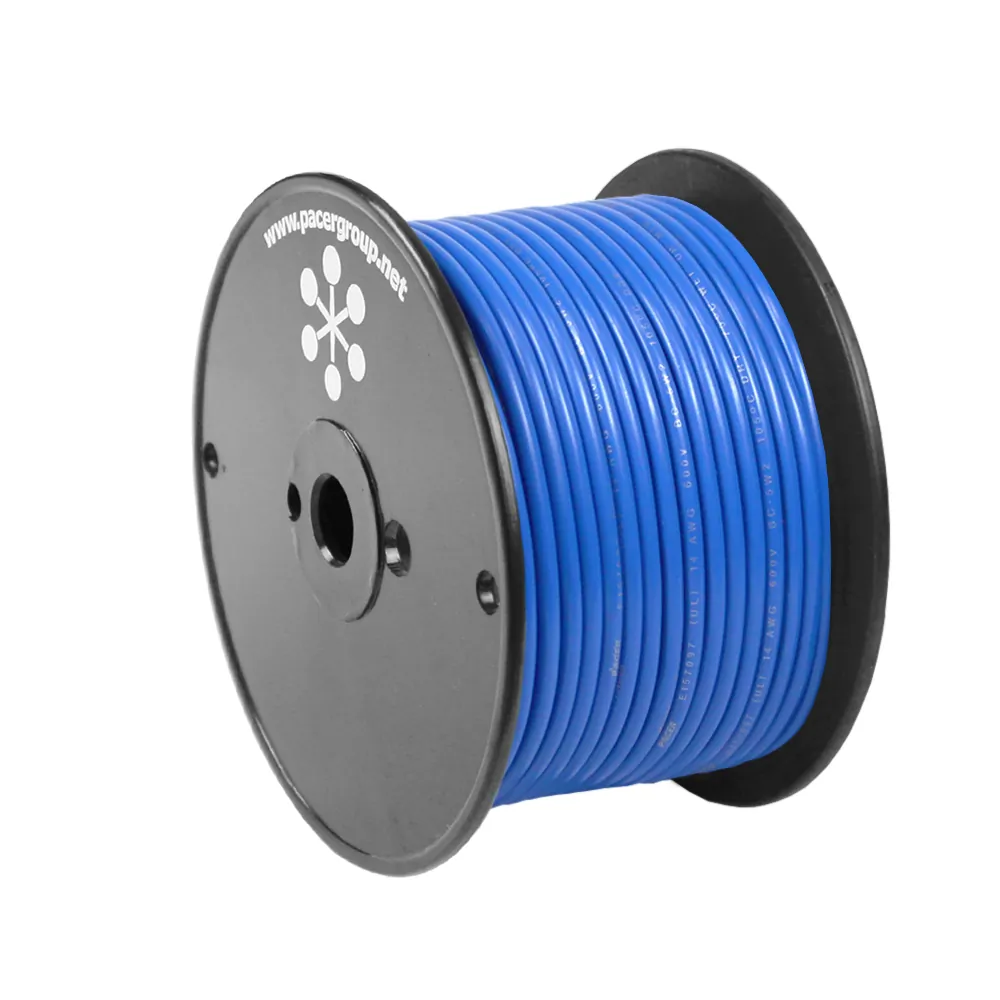 Pacer Group WUL16BL-100 — Pacer Marine Blue 16 AWG Wire - 100 Feet