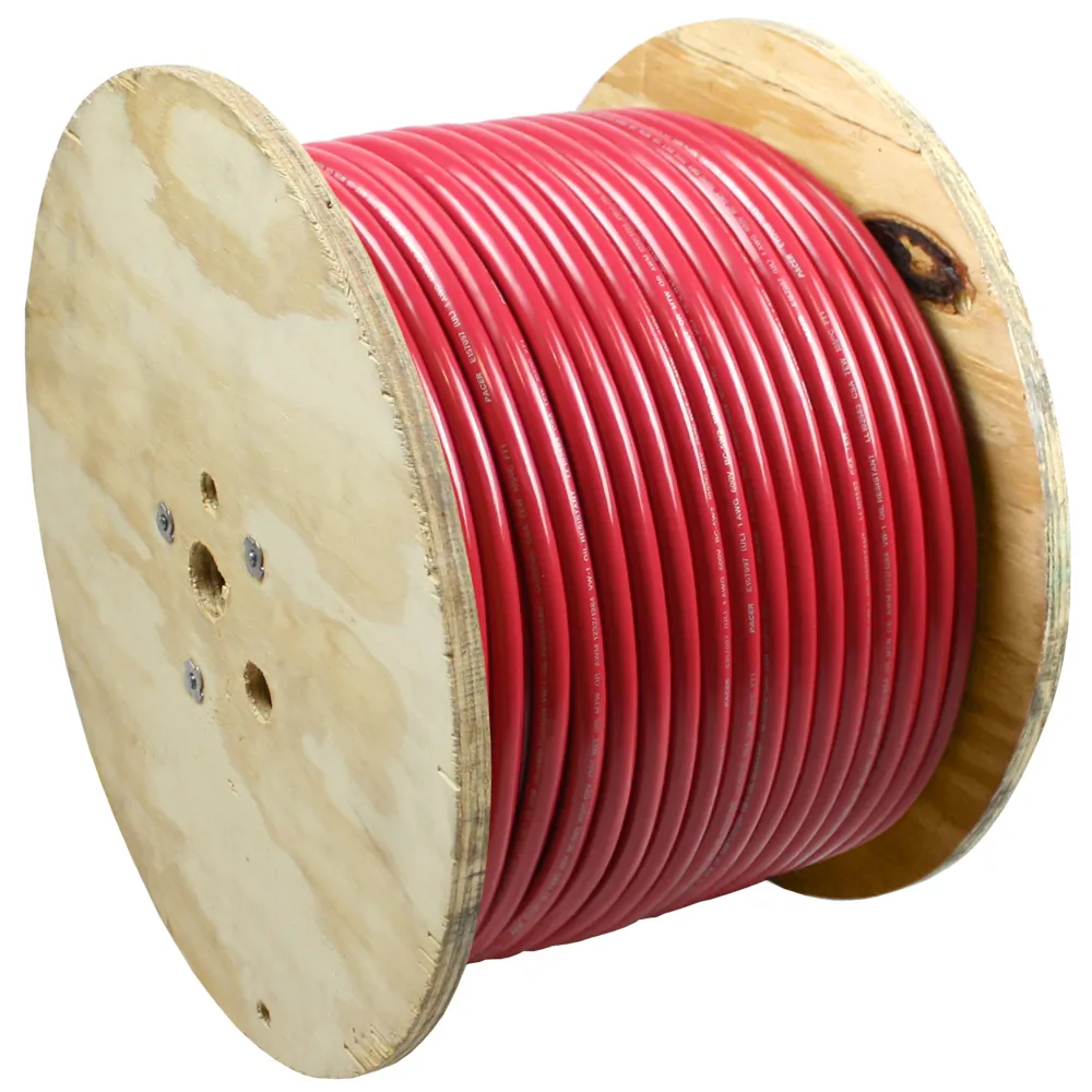 Pacer Group WUL2RD-500 - Flexible Red 2 AWG Marine Battery Cable - 500 Feet