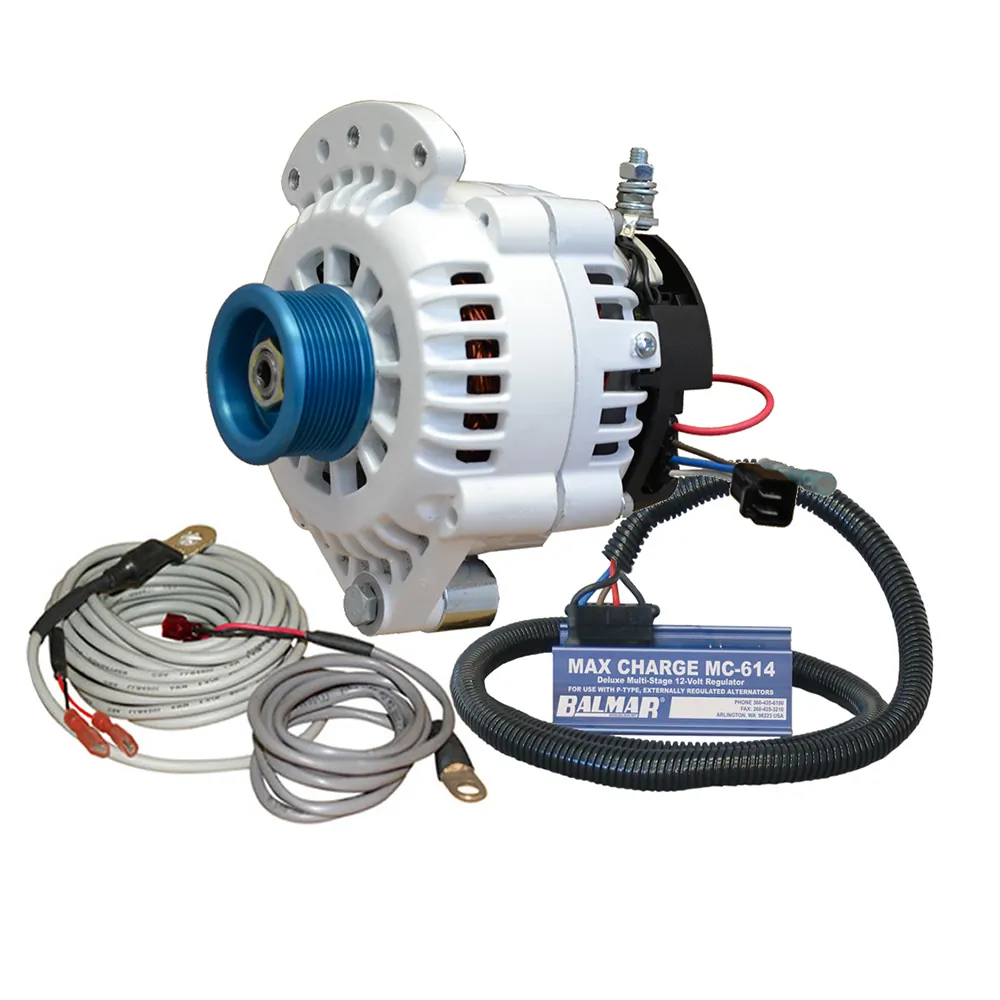 Balmar 621-VUP-MC-100-J10 — Balmar 100 AMP Alternator Kit with Regulator & Sensor