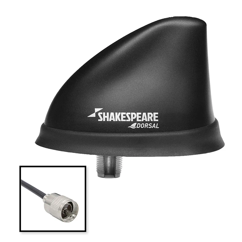 Shakespeare 5912-DS-VHF — Shakespeare Low Profile Dorsal Antenna with RGB Cable