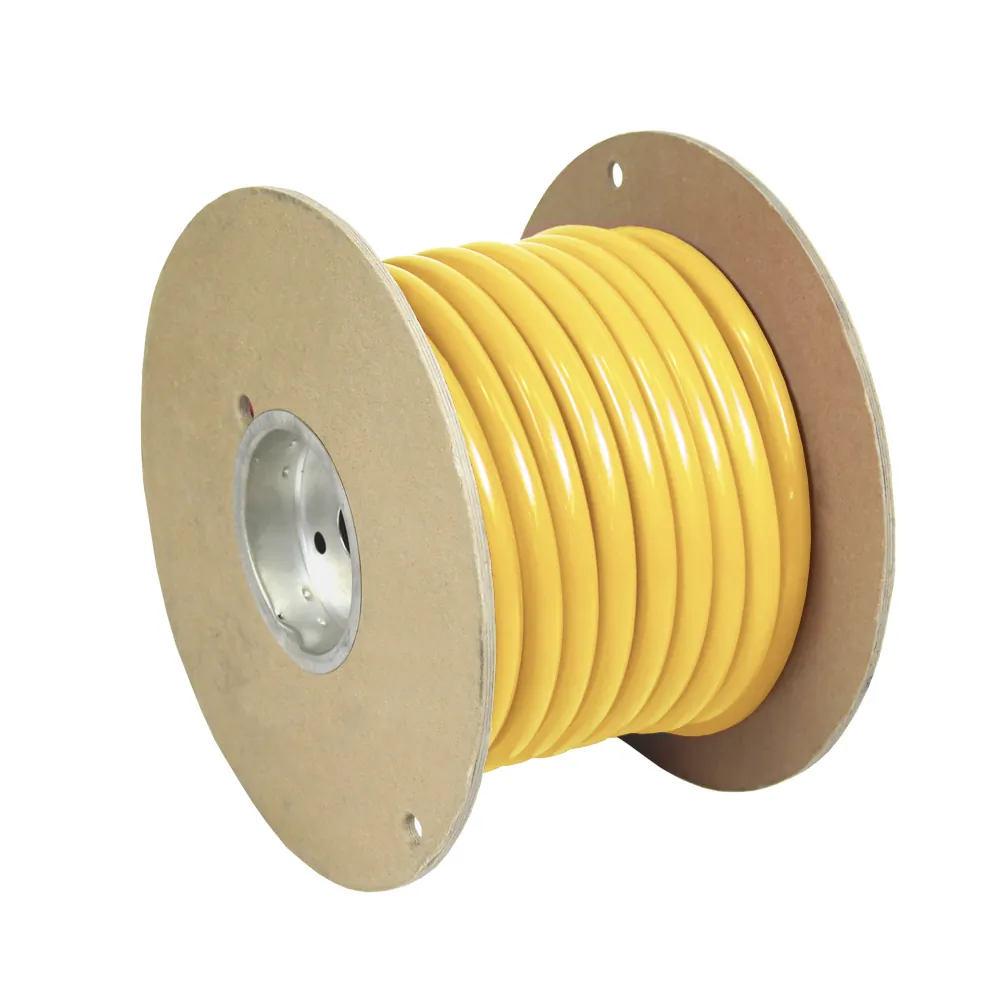 Pacer Group WUL6YL-25 — 25' Pacer 6 AWG Flexible Marine Battery Cable - Yellow