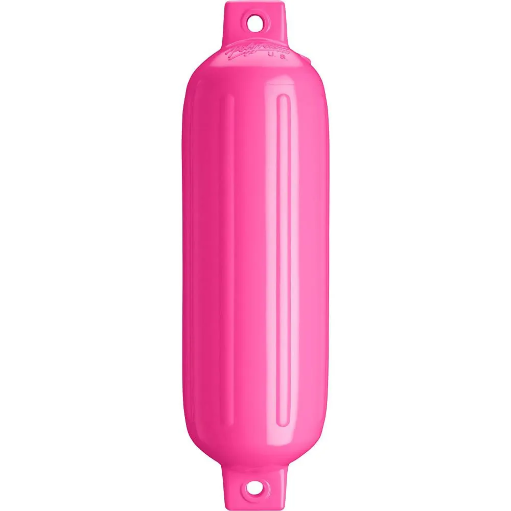 Polyform G-4-PINKWO - Polyform G-4 Twin Eye Fender - 6.5 x 22 - Pink