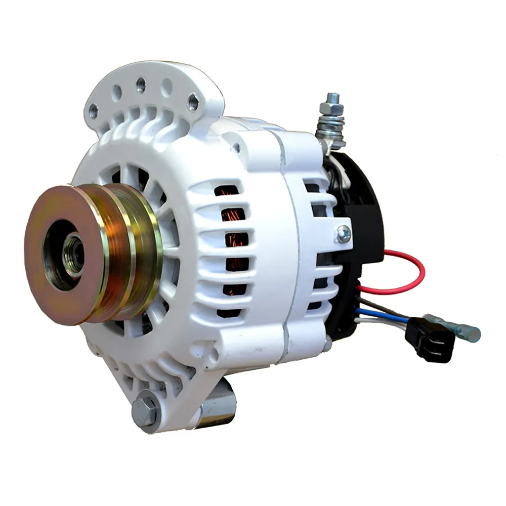Balmar 621-120-DV — 120 AMP 12V Alternator with Dual Vee Pulley and Isolated Ground