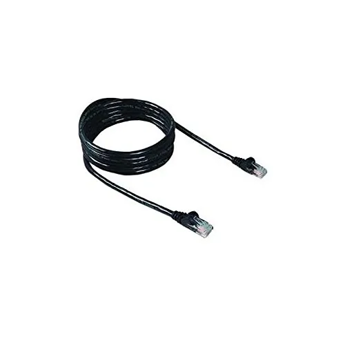 Belkin A3L980B25-BLK-S — BELKIN A3L980B25-BLK-S CAT6 SNAGLESS PATCH CABLE, 25 FEET BLACK - UTP STRANDED C