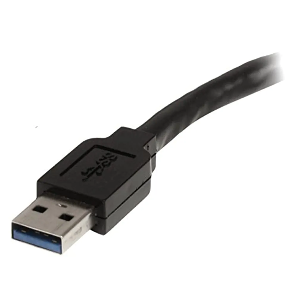 STARTECH USB3AAEXT5M — 5m USB 3.0 Active Extension Cable - M/F - Extend the distance between a computer and a USB 3.0 device by an additional 5 meters - usb 3.0 repeater cable - 5m usb 3.0 extension cable - usb 3.0 active extension cable