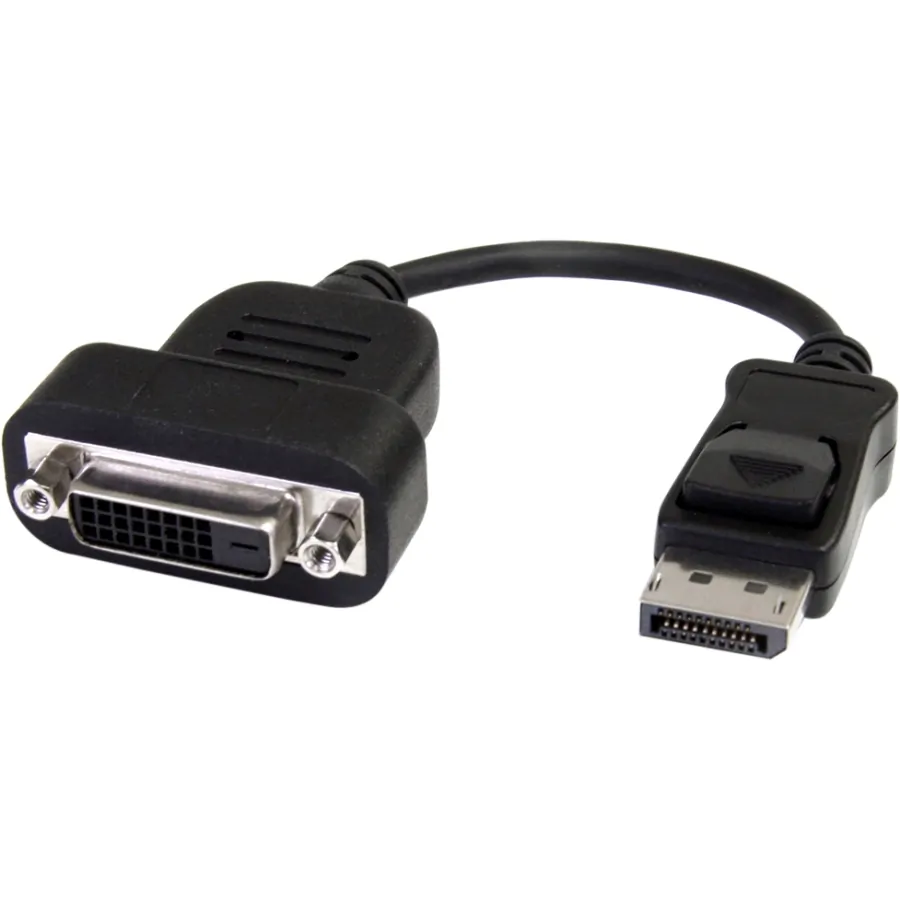 4XEM 4XDPDVID — Dual Link DVI-D to DisplayPort Adapter - 8 Inch