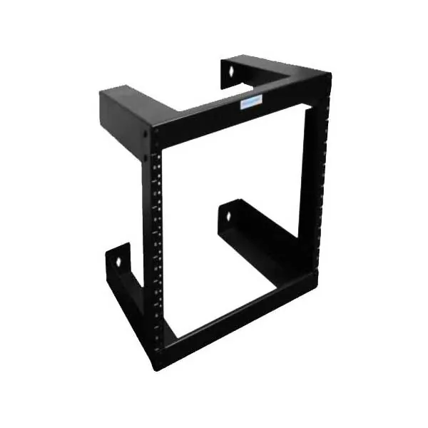 Wavenet WAV-WMR-8U-SW - 8U Wall Mount Fixed Rack - Heavy Duty Steel