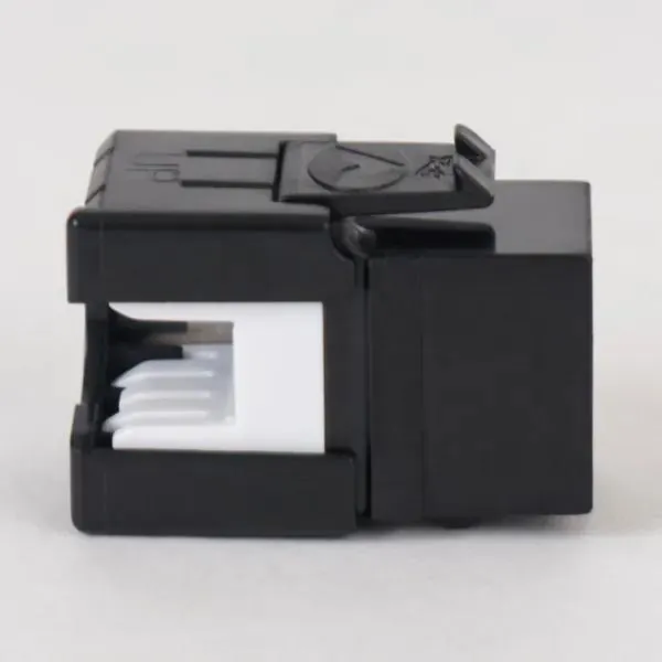 Cablesys ICC-IC107GACBK - CAT6A High-Density Connectors - 25 Pack - Black