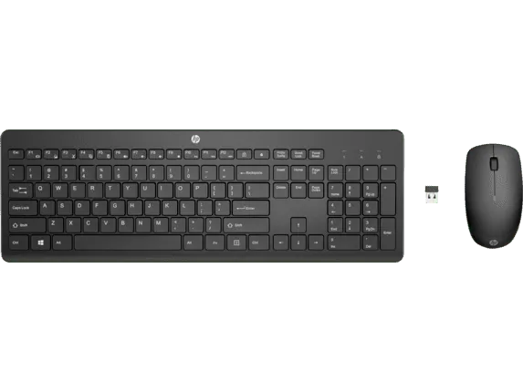 HP 18H24AA#ABA — HP 230 WIRELESS MOUSE AND KEYBOARD COMBO