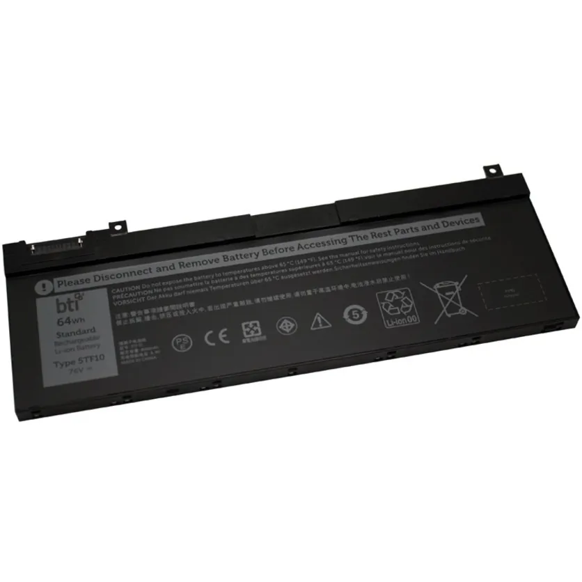 BATTERY TECHNOLOGY 5TF10-BTI — BATT FOR DELL PRECISION 7530 7540 7730