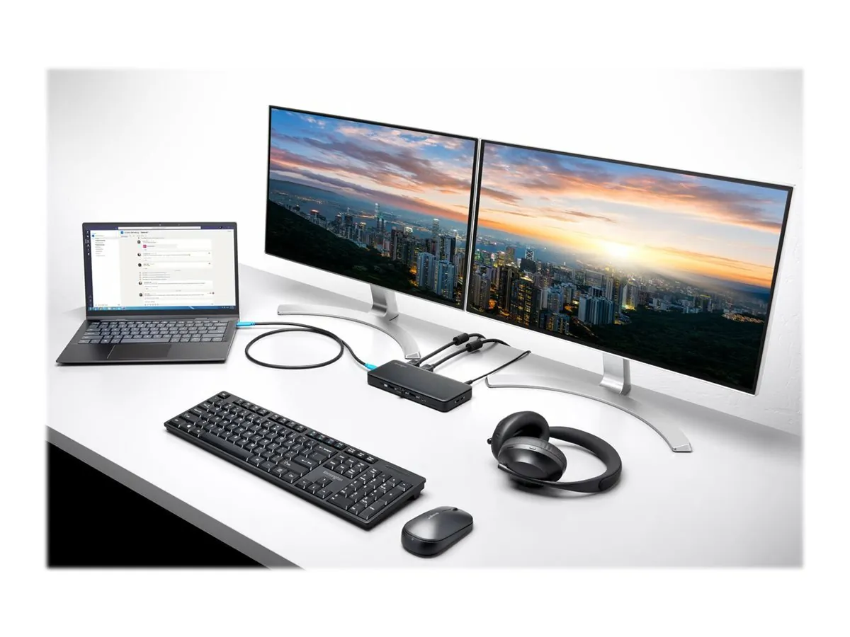 KENSINGTON K33480NA - High-Performance Multi-Monitor Adapter with USB-C Support