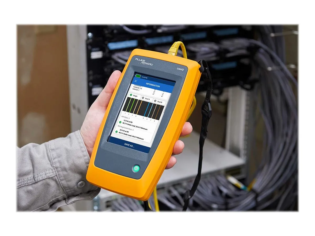 Fluke Networks LIQ-KIT-IE — LINKIQ Industrial Ethernet Tester with Probe