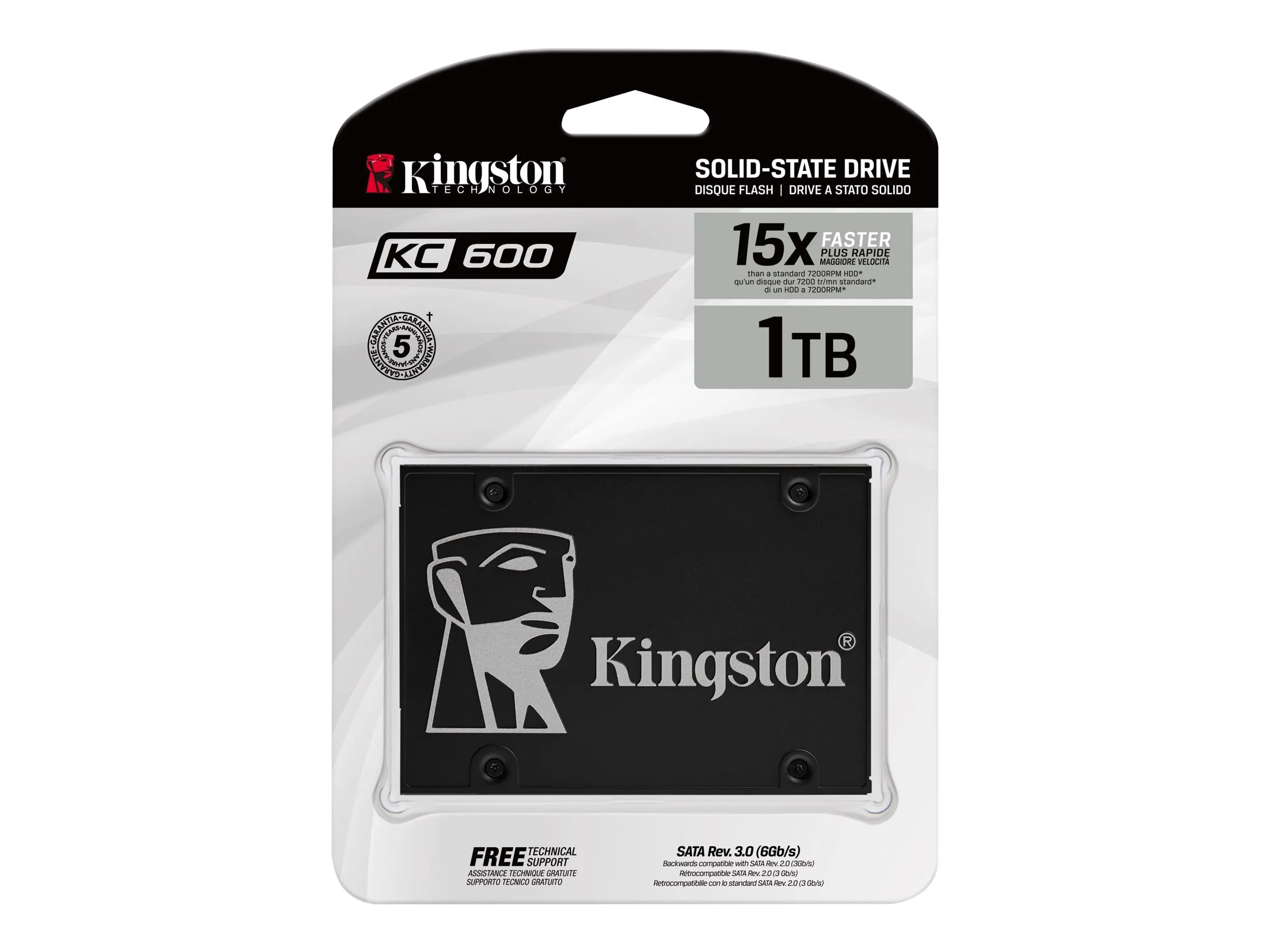KINGSTON SKC600MS/1024G — 1024G SSD KC600 SATA3 MSATA
