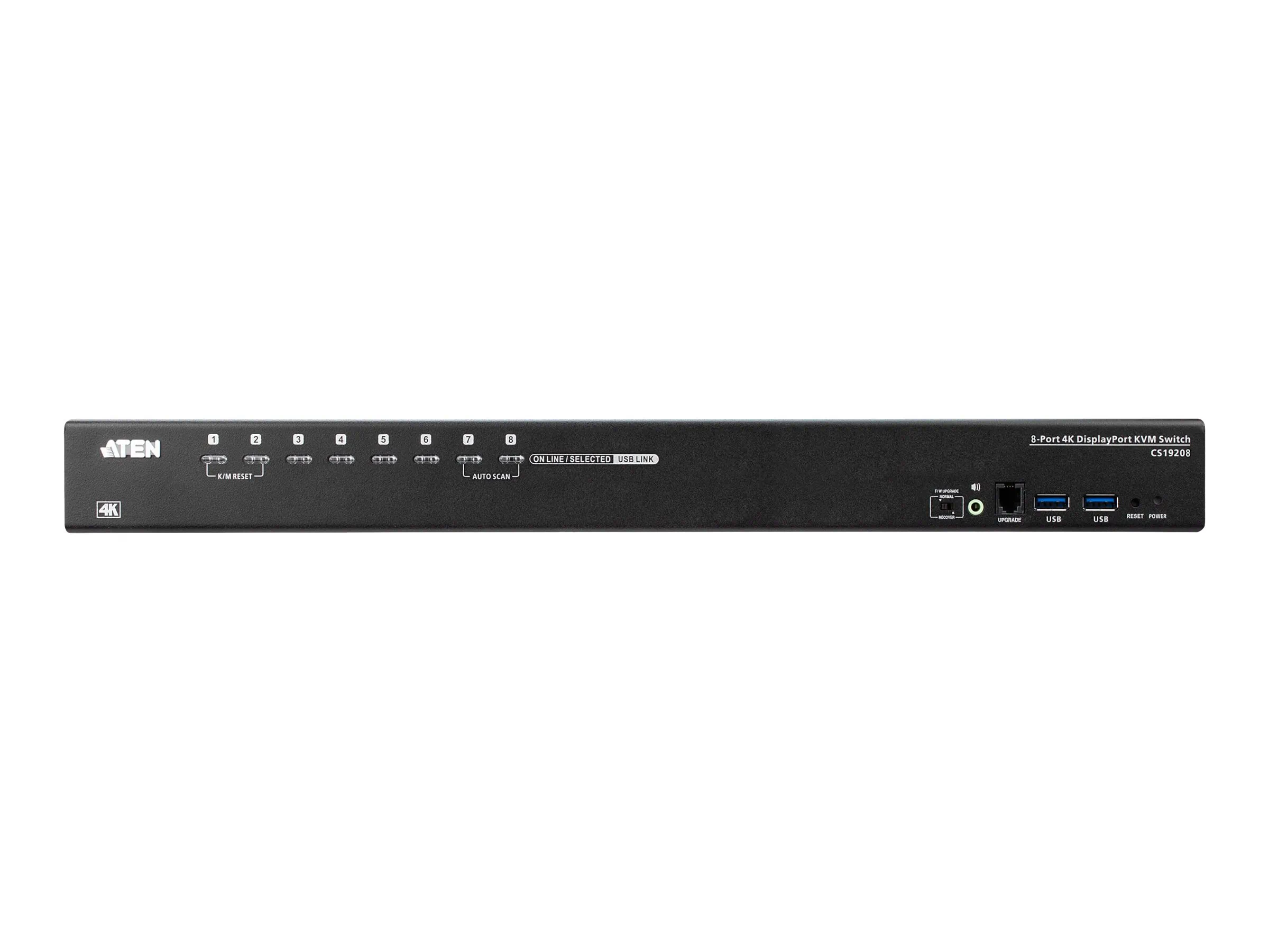 Aten Technologies CS19208 — 8-PORT USB3.0 4K DISPLAYPORT KVM