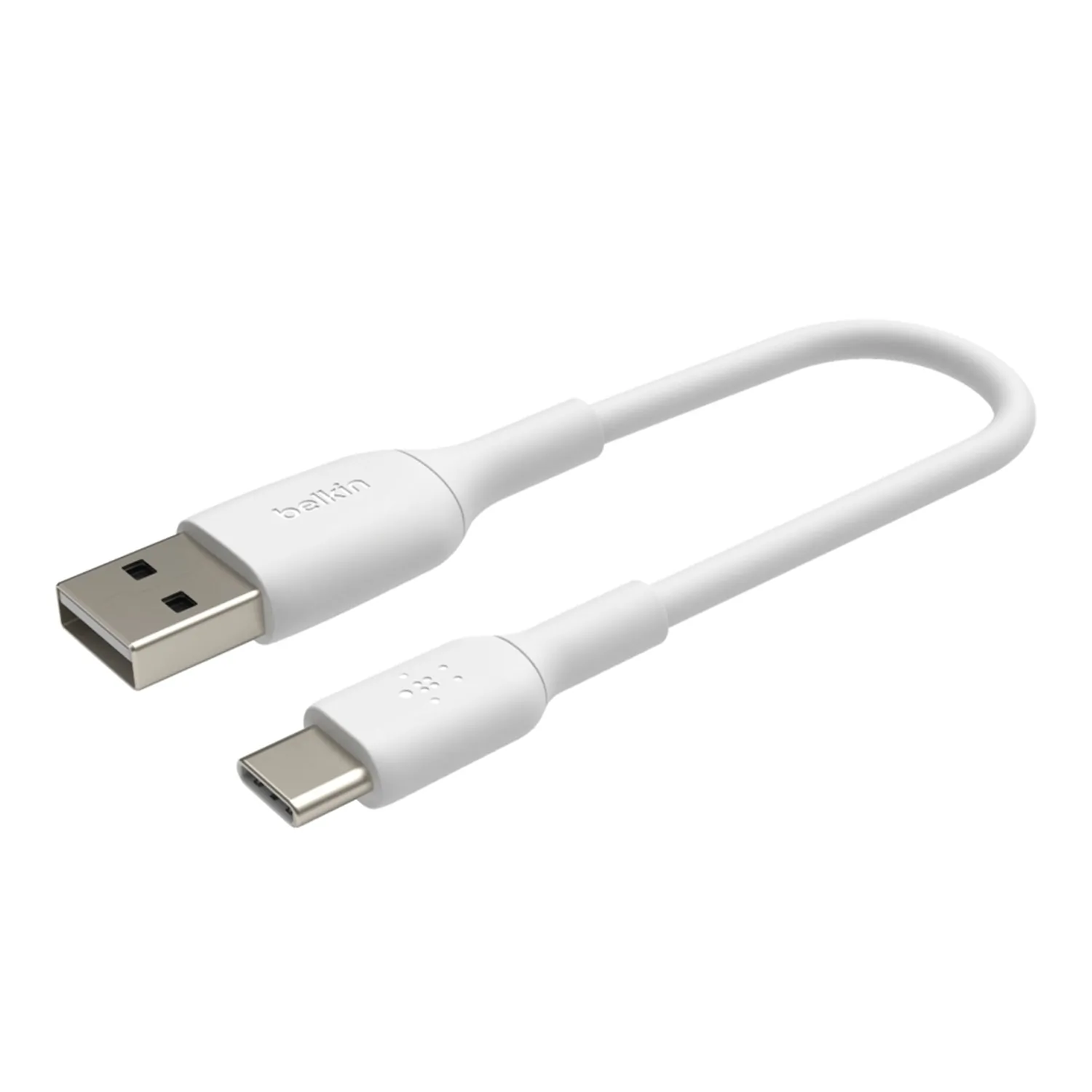 Belkin CAB001BT2MWH — USB CABLE - USB-C LEFT CONNECTOR - MALE LEFT GENDER - USB-A RIGHT CONNECTOR - MA