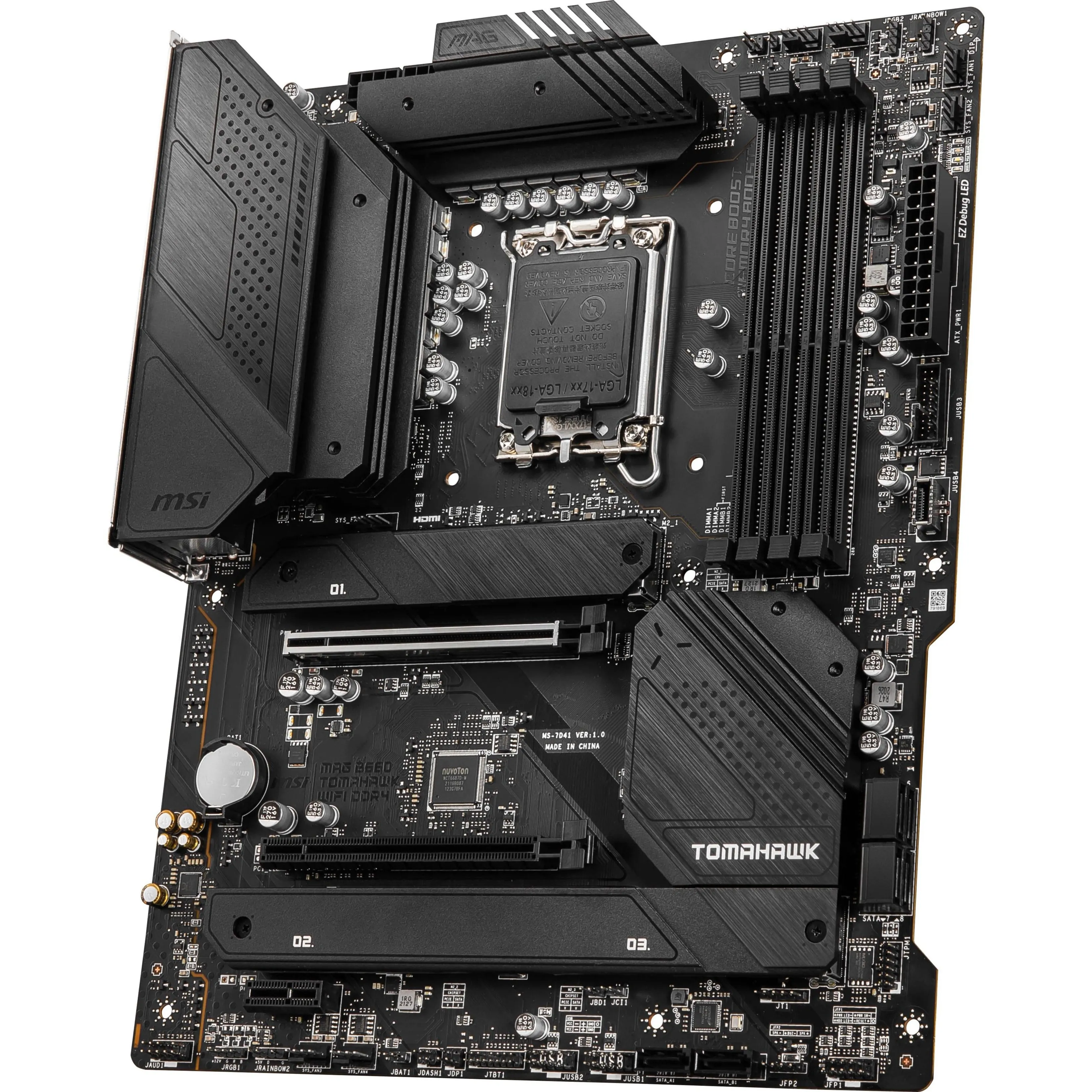 MSI B660TOMWID4 — MSI MAG B660 TOMAHAWK WIFI DDR4 ATX Motherboard