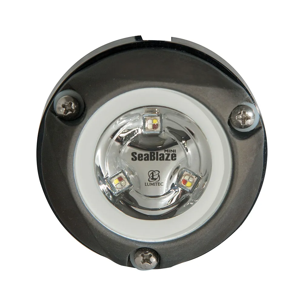 Lumitec 101457 — Lumitec Zambezi Mini Underwater Light - Blue - Non-Dimming