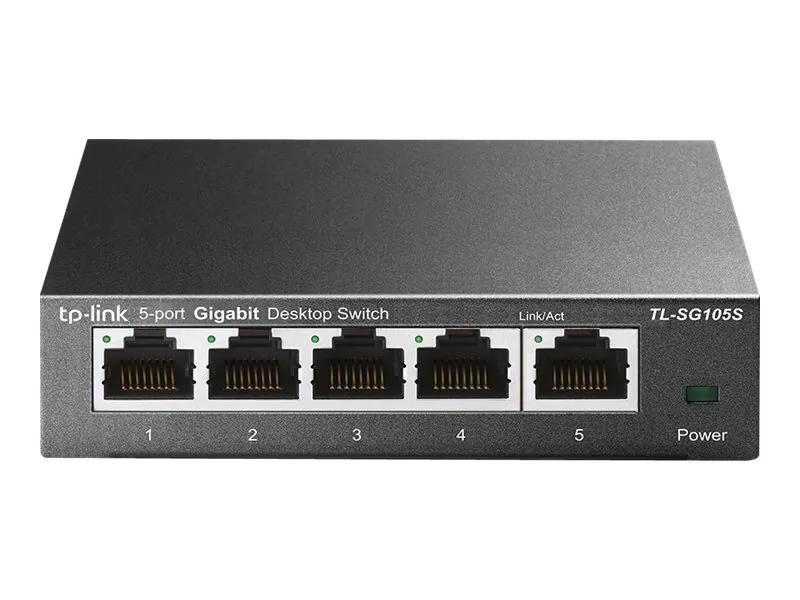 TPLINK TL-SG105S — 5-PORT GIGABIT DESKTOP SWITCH