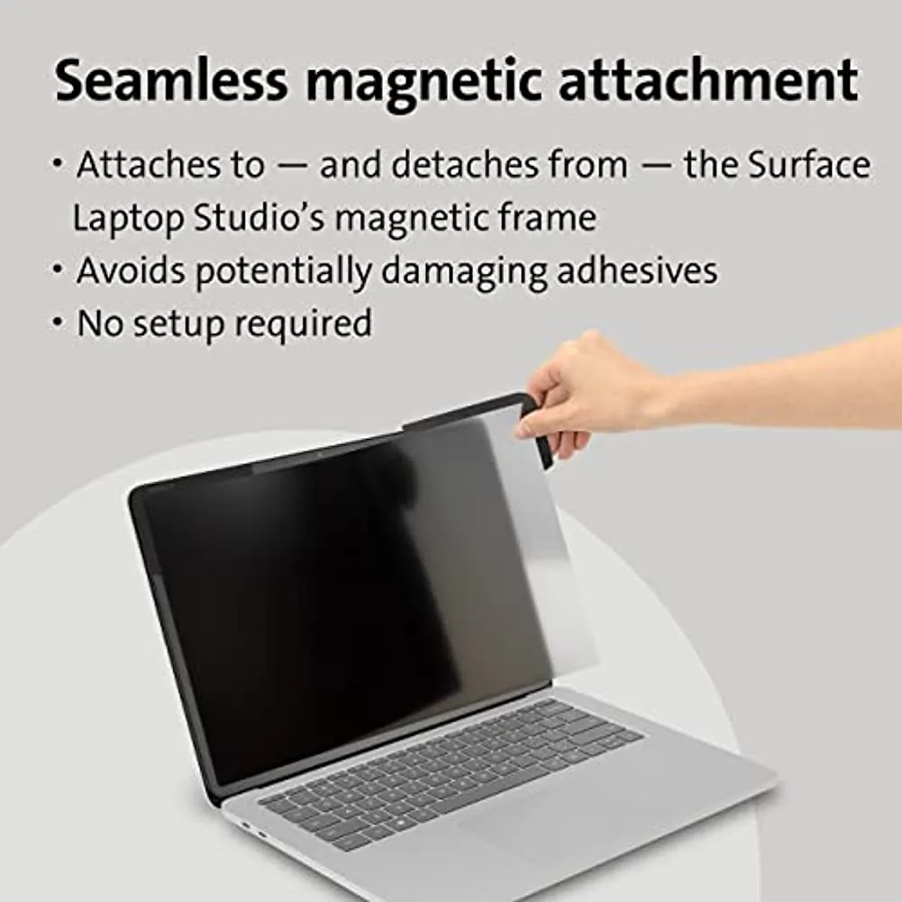 KENSINGTON K51701WW — MAGPRO ELITE MAGNETIC PRIVACY SCREEN FOR SURFACE LAPTOP STUDIO