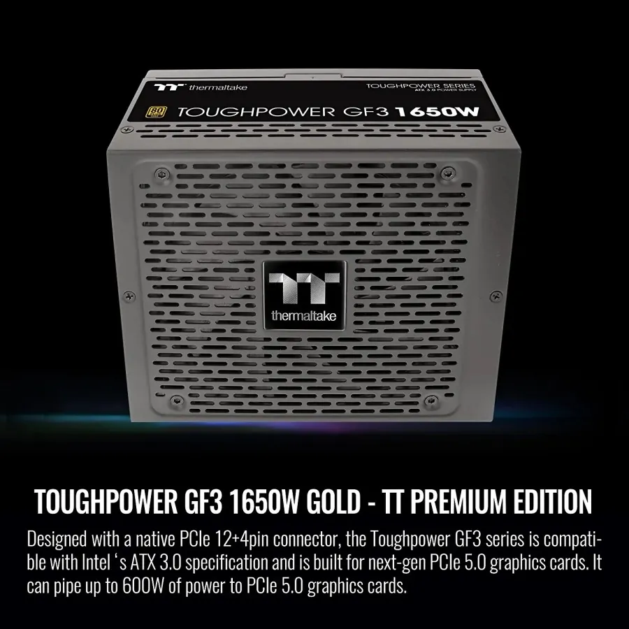 Thermaltake PS-TPD-1650FNFAGU-4 — Thermaltake Toughpower GF3 1650W Power Supply