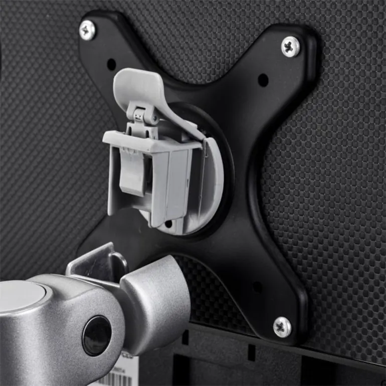 ATDEC AWMS-2-4640-F-B — DUAL DISPLAY DESK MOUNT