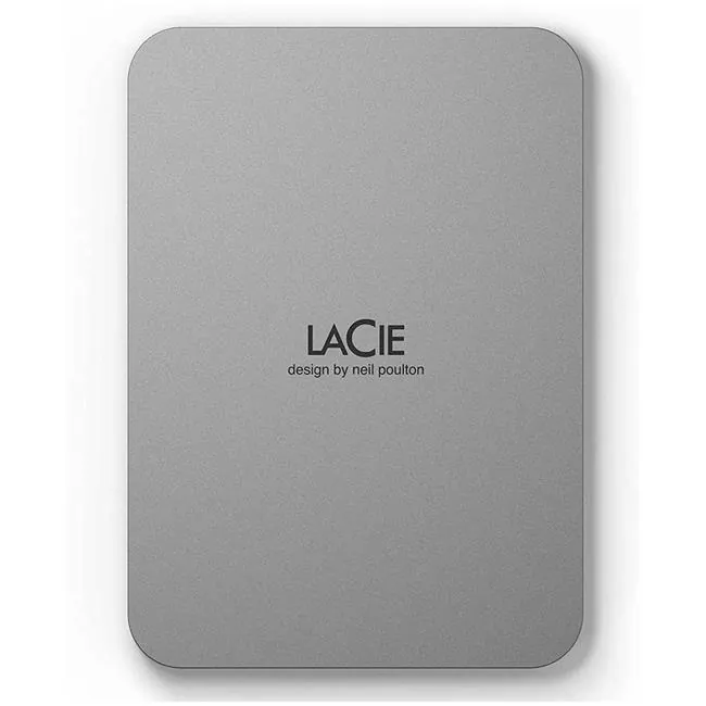 SEAGATE STLP5000400 - LaCie Mobile 4TB External Hard Drive - USB-C Compatible