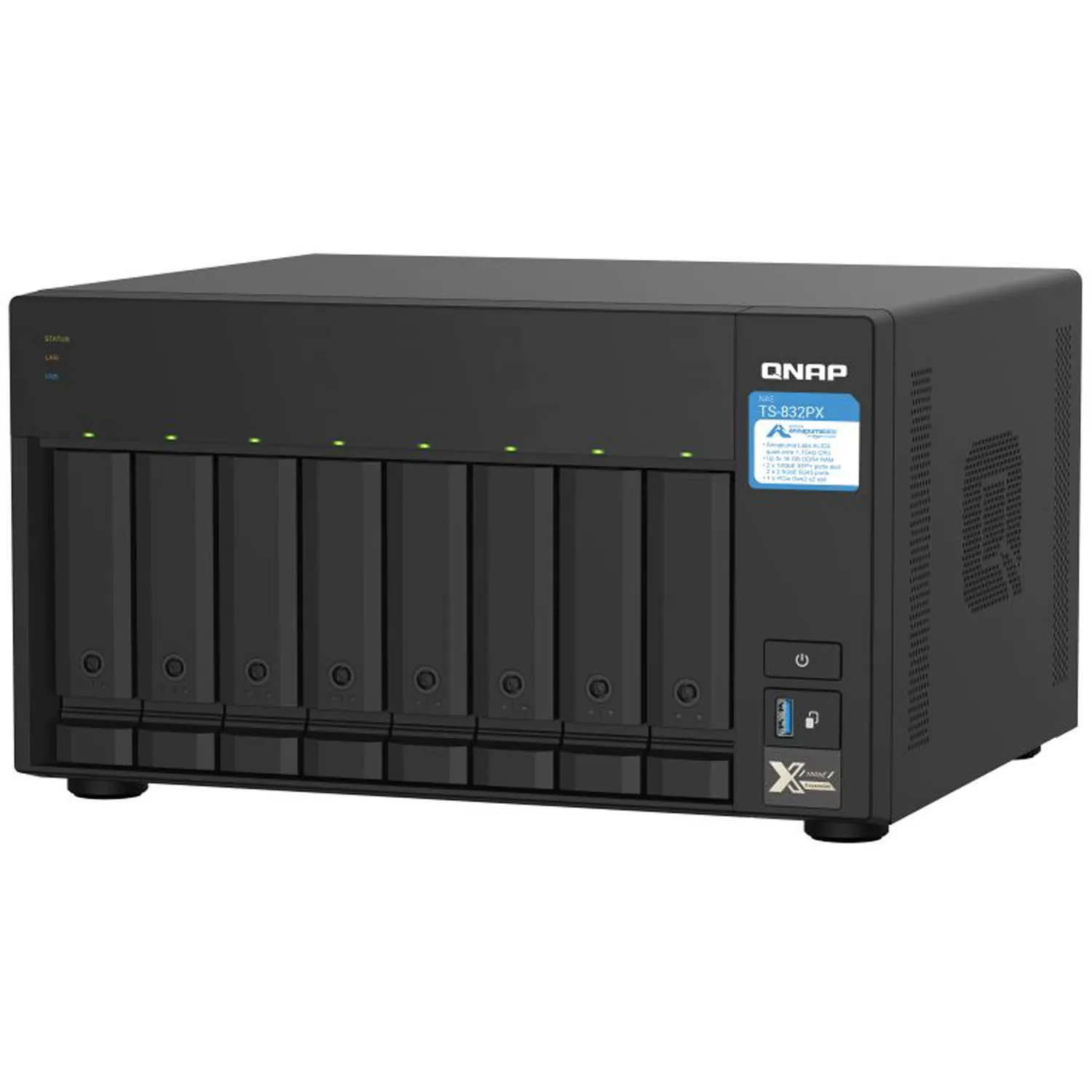 QNAP TS-932PX-4G-US — QNAP TS-932PX 5 (+4) BAY 64-BIT NAS WITH