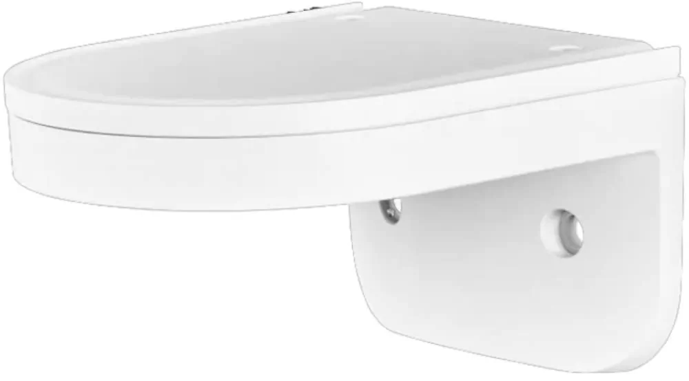 Hanwha SBP-137WMW1 — Outdoor wall mount for outdoor domes, white color