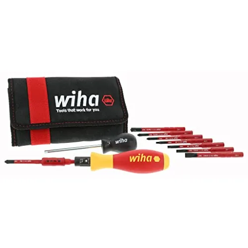 WIHA TOOLS LTD 28789 — Wiha Insulated TorqueVarioS 11-Piece Torque & Blade Set