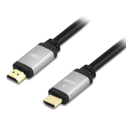 Siig CB-H20T11-S1 — CONNECTIVITY 8FT HDMI CABLE WITH ETHERNET, 18GBPS TRUE 4K PERFORMANCE SUPPORTS U