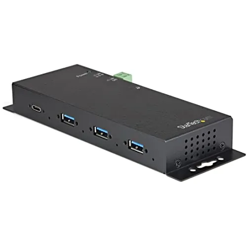 STARTECH HB31C3A1CME — INDUSTRIAL METAL 4-PORT USB-C HUB SUPERSPEED 10GBPS (USB 3.1/3.2 GEN 2) - 3X USB