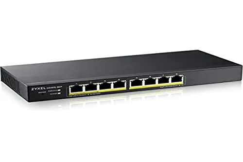 ZYXEL GS1915-8EP — GS1915-8EP - 8 PORT GBE POE+ L2 SMART MANAGED SWITCH W/NEBULA CLOUD OPTION (60W)