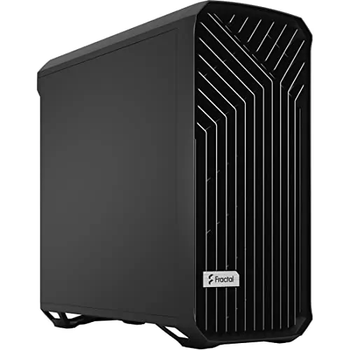 Fractal Design FD-C-TOR1A-05 — Fractal Design Torrent E-ATX Black Solid High-Airflow Mid Tower Computer Case FD-C-TOR1A-05