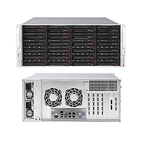 Supermicro CSE-846BE2C-R1K23B - BLACK 4U SC846B W SAS3 DUAL