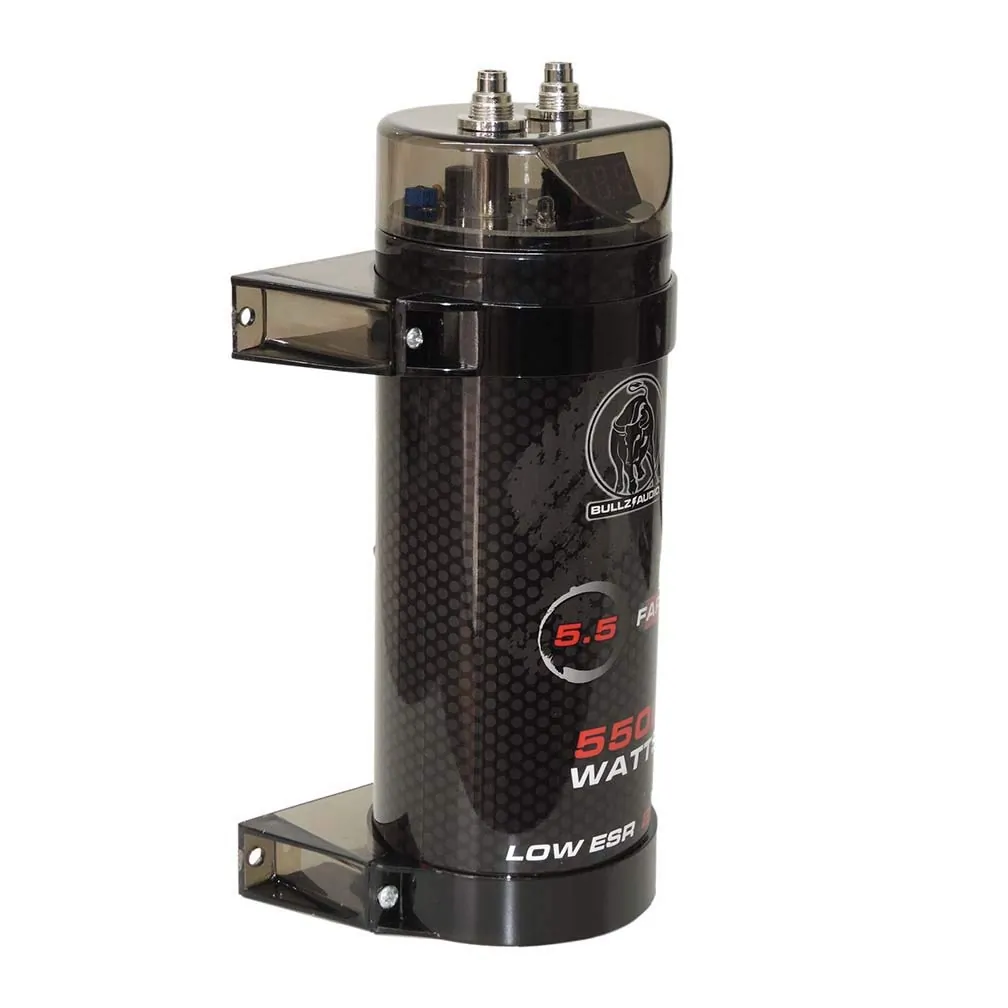 Xscorpion BCAP5.5 - Xscorpion Bullz Audio Capacitor - 5.5 Farad High-Performance