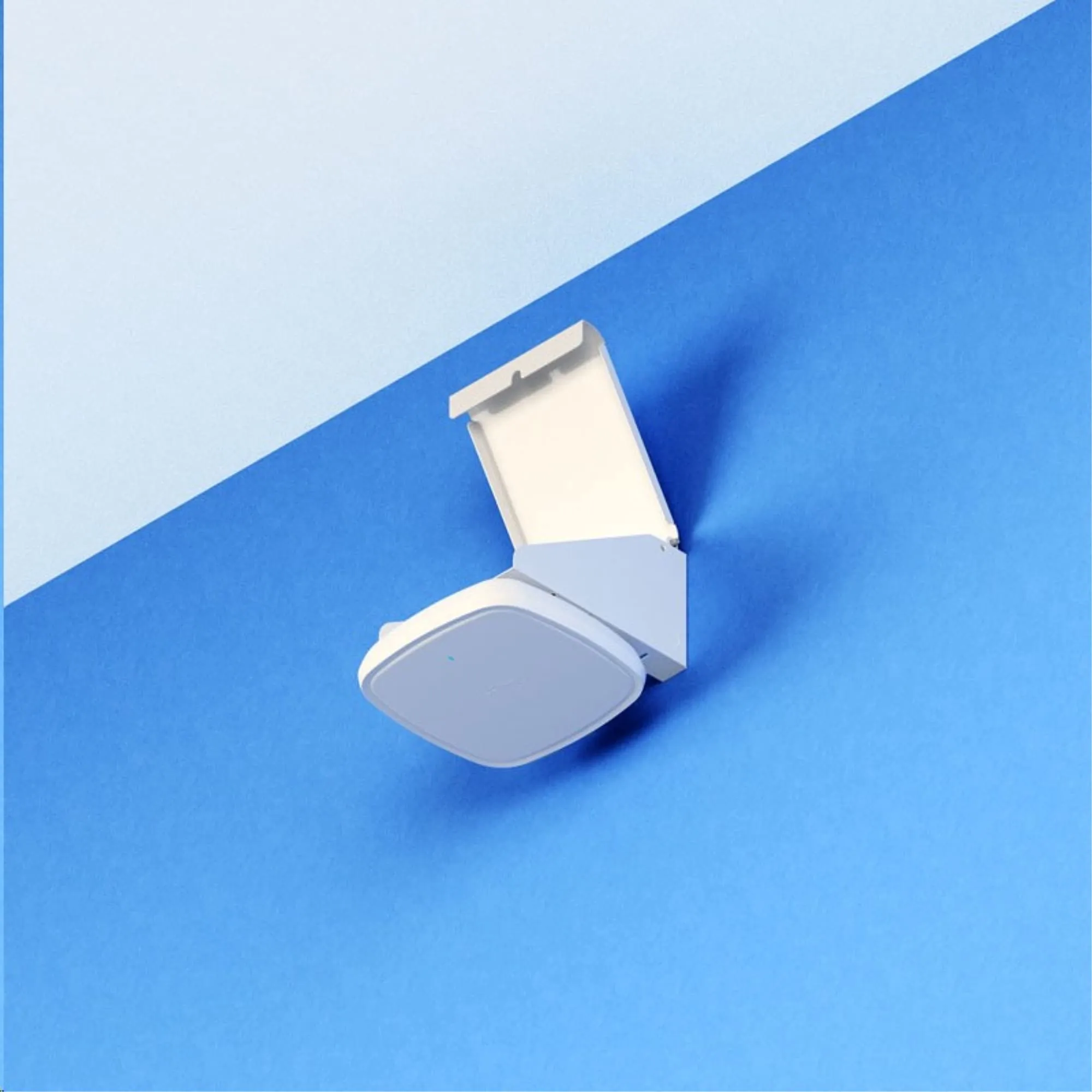 Oberon 1011-00-WH — RIGHT-ANGLE WI-FI ACCESS POINT WALL MOUNT FOR MOST AP MODELS, WHITE