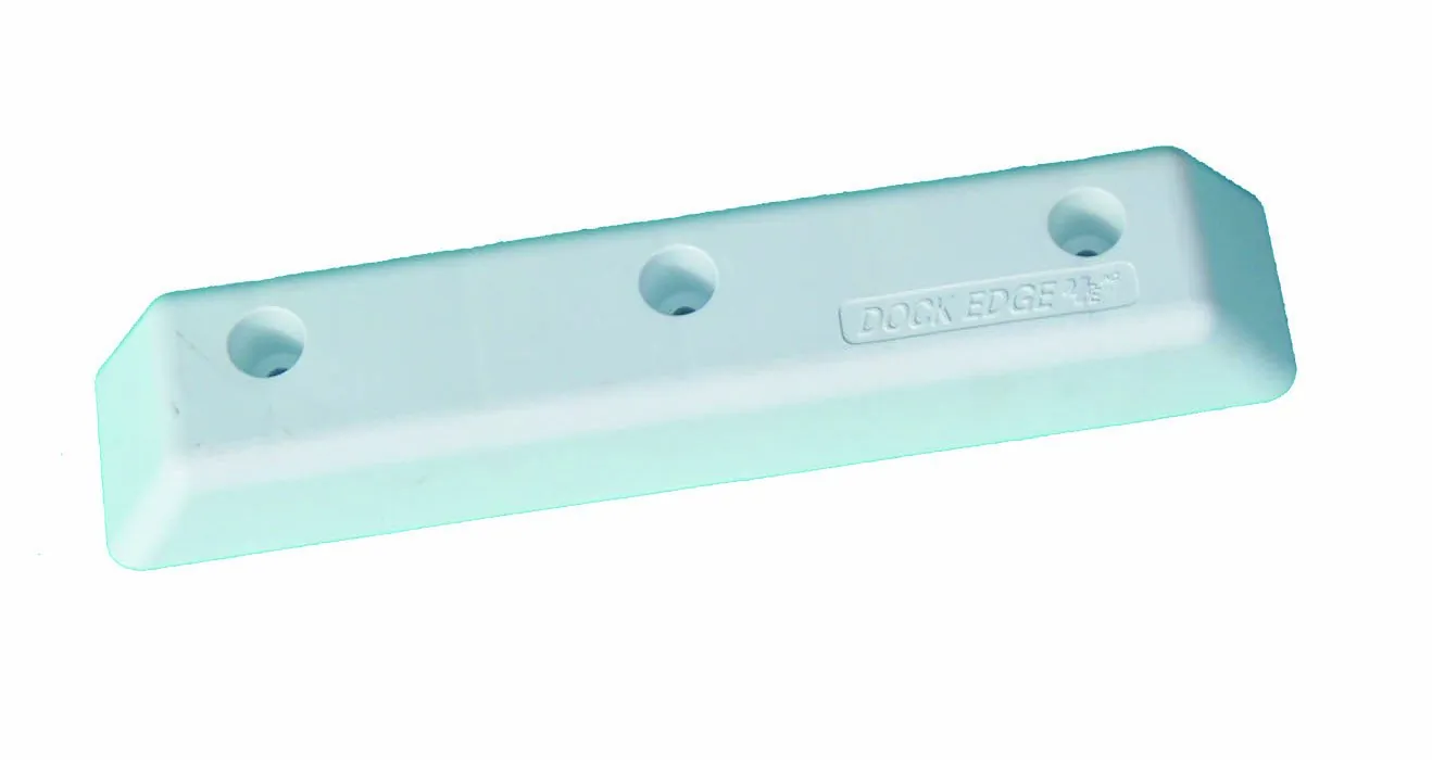 Dock Edge 1058-F — Dock Edge Protect Straight HD 12" PVC Dock Bumpers