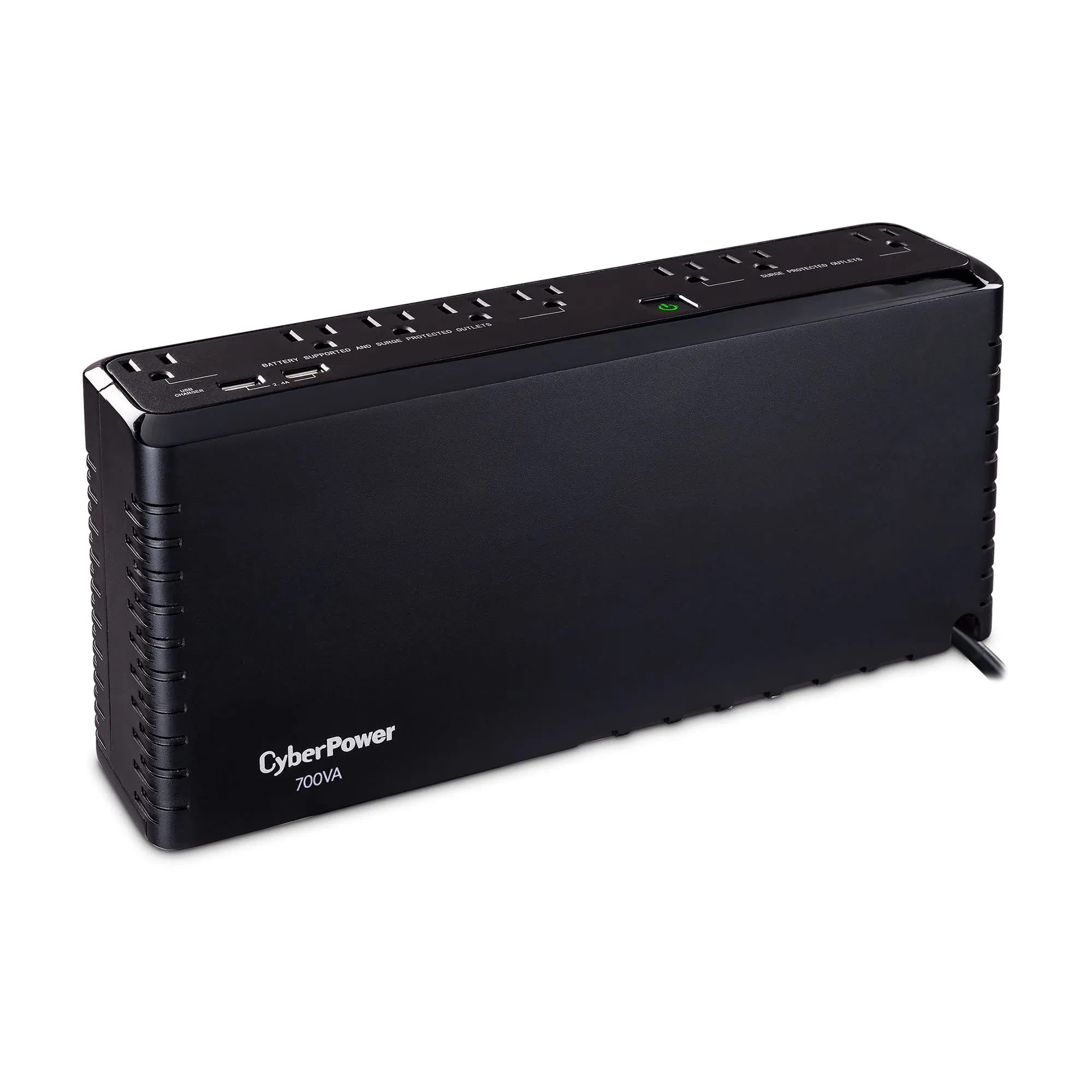 CyberPower SL700U — CYBERPOWER SL700U - UPS - COMPACT - STANDBY - OUTPUT 120 V - 370WATT - 700VA - 1