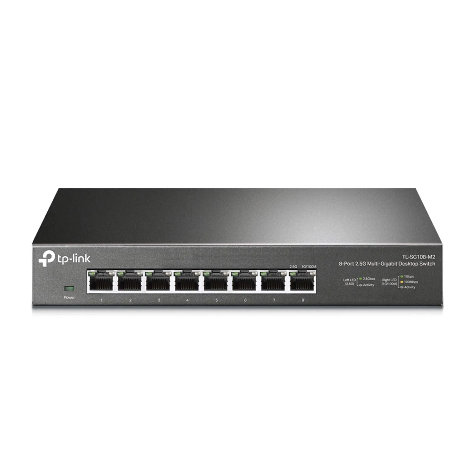 TPLINK TL-SG108-M2 — 8-PORT 2.5G MULTI-GIGABIT DESKTOP SWITCH