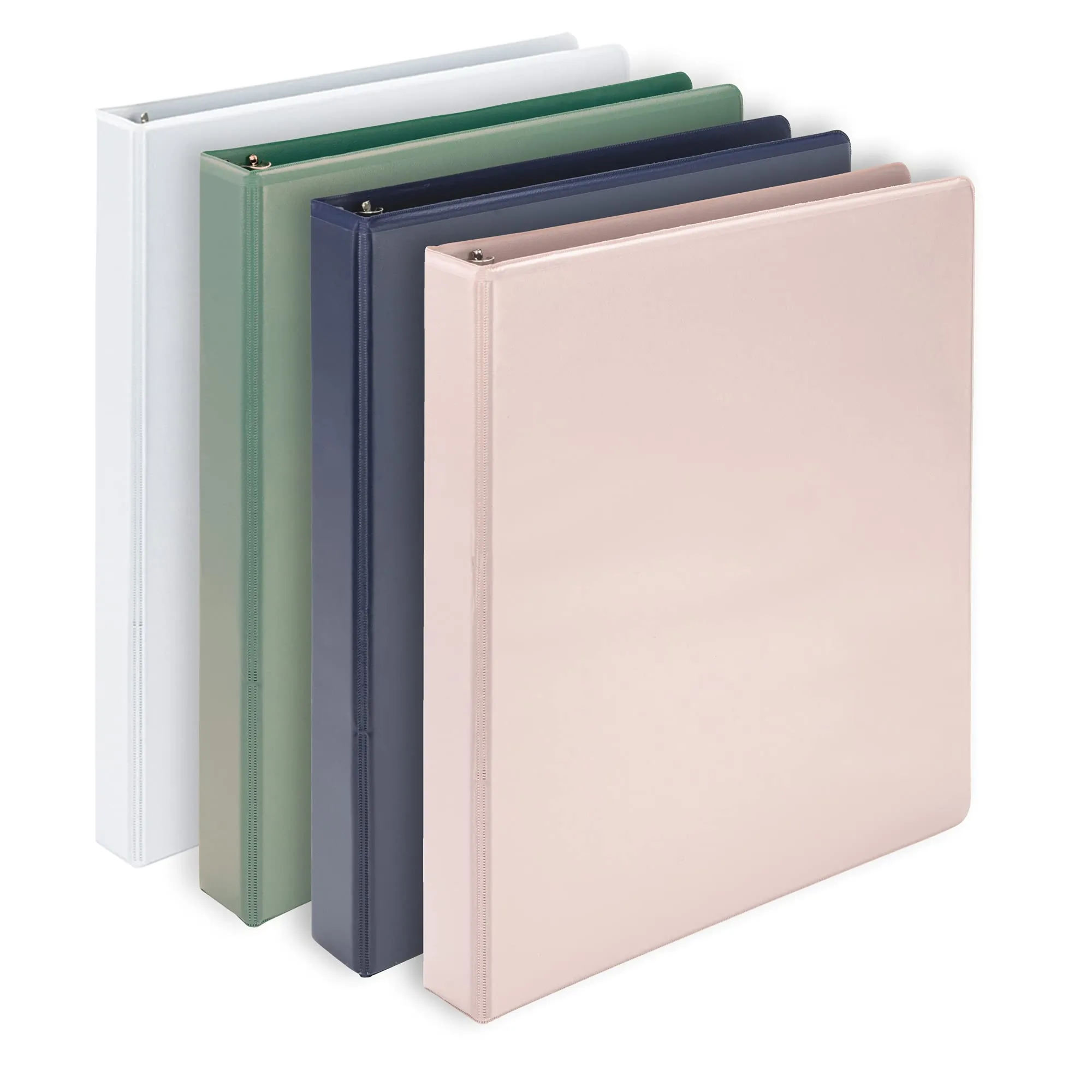Samsill MP46939 — Eco-Friendly 1" D-Ring View Binder 4-Pack